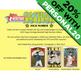 2021 Topps Heritage High Number Baseball PERSONAL BOX